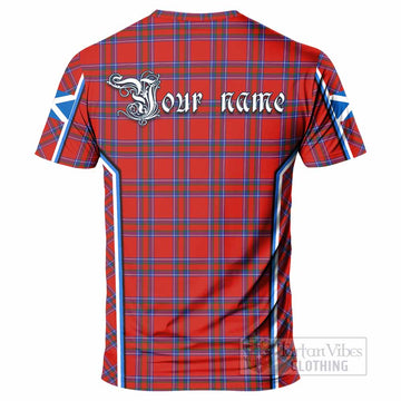 Rait Tartan Crest T-shirt Scotland Coat of Arm Flag Style - Tartan Vibes Clothing