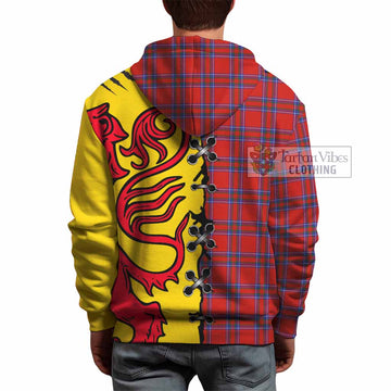 Rait Tartan Family Crest Hoodie Lion Rampant Honor