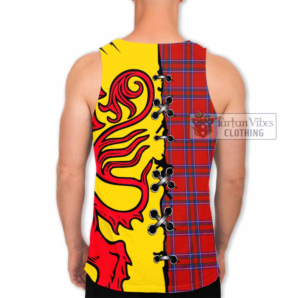 Rait Tartan Family Crest Men Tank Top Lion Rampant Honor - Tartan Vibes Clothing