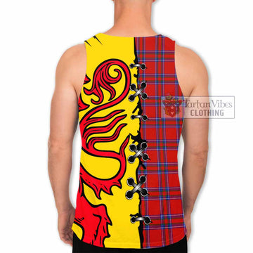 Rait Tartan Family Crest Men Tank Top Lion Rampant Honor - Tartan Vibes Clothing