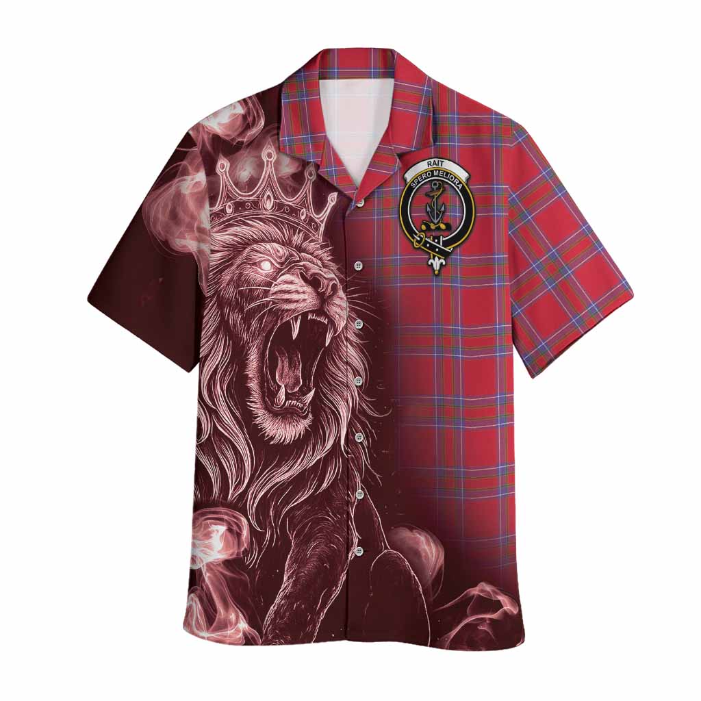 Rait Tartan Hawaiian Shirt Roaring Lion Heritage