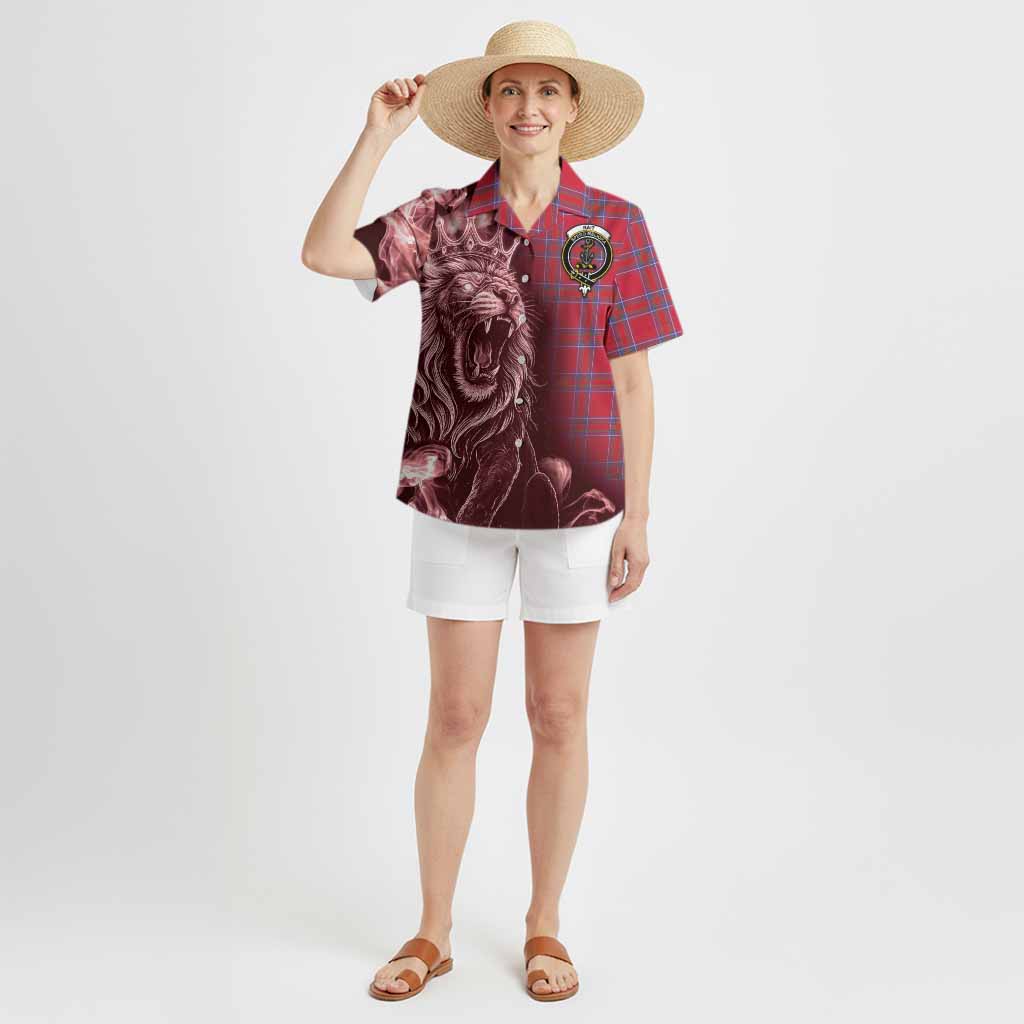Rait Tartan Hawaiian Shirt Roaring Lion Heritage