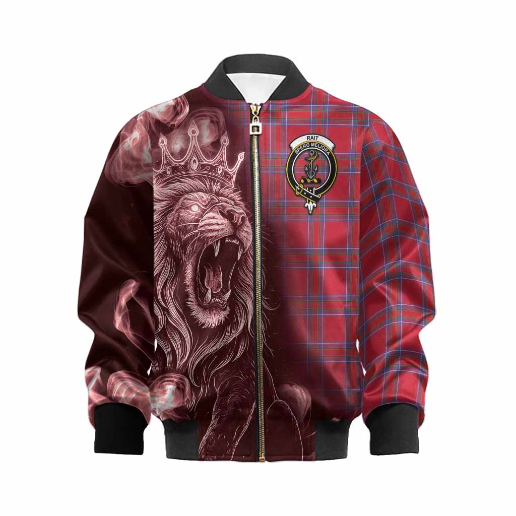 Rait Tartan Kid Bomber Jacket Roaring Lion Heritage