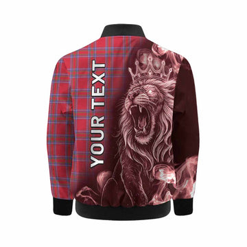 Rait Tartan Kid Bomber Jacket Roaring Lion Heritage