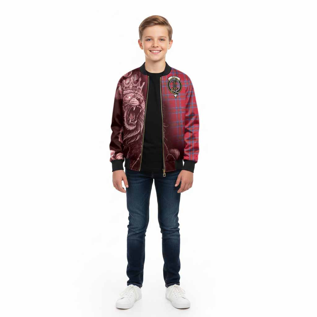 Rait Tartan Kid Bomber Jacket Roaring Lion Heritage