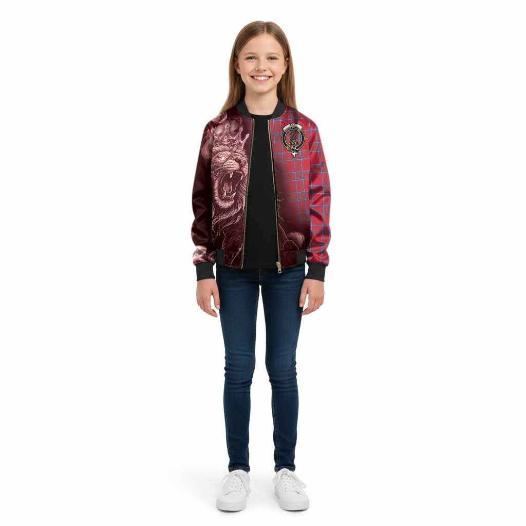 Rait Tartan Kid Bomber Jacket Roaring Lion Heritage