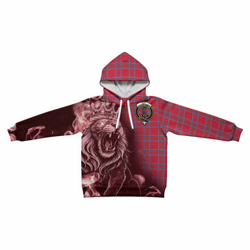 Rait Tartan Kid Hoodie Roaring Lion Heritage