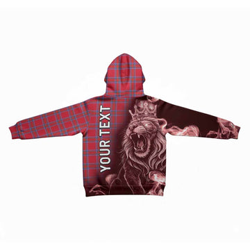 Rait Tartan Kid Hoodie Roaring Lion Heritage