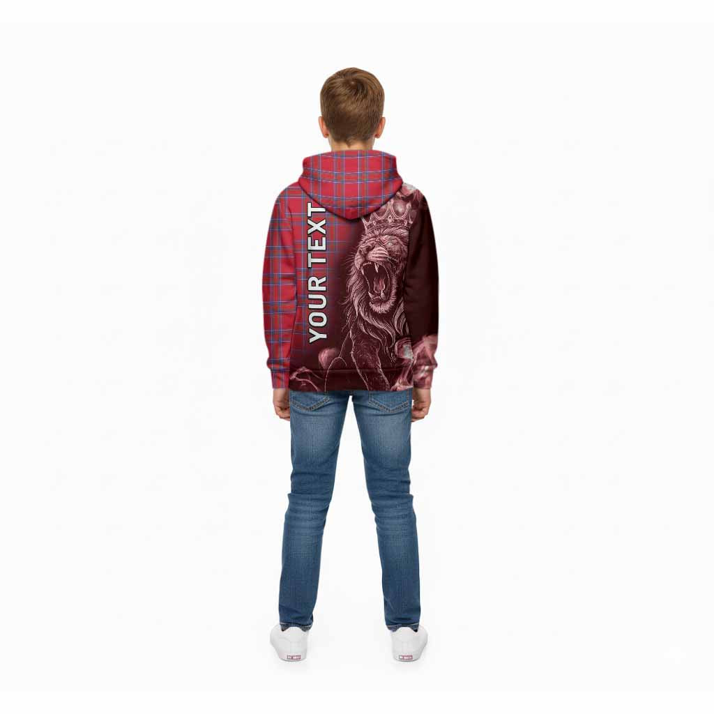 Rait Tartan Kid Hoodie Roaring Lion Heritage