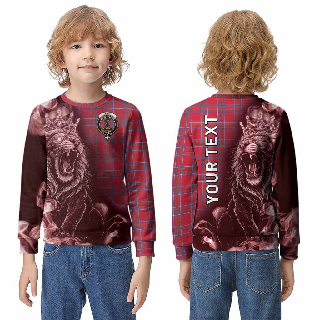Rait Tartan Kid Knitted Sweatshirt Roaring Lion Heritage