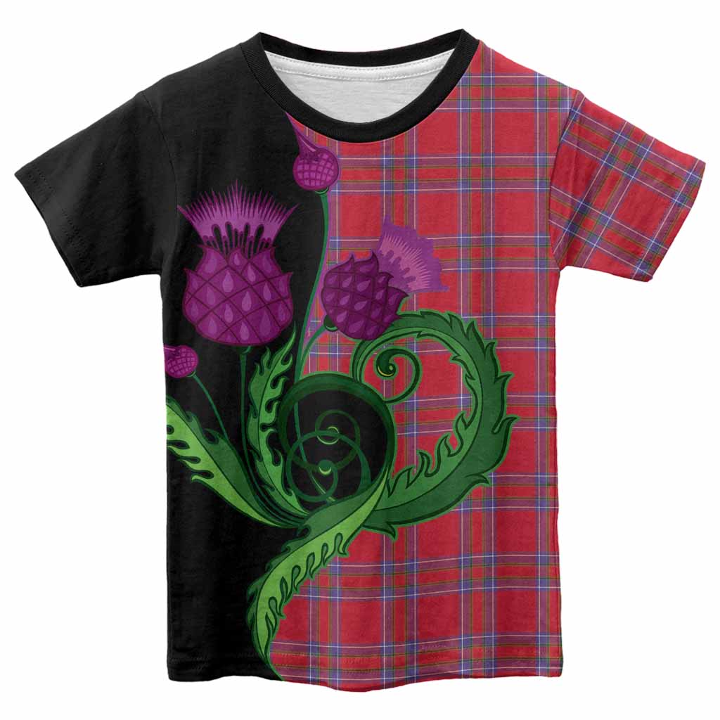Rait Tartan Kid T-shirt Traditional Scottish Thistle