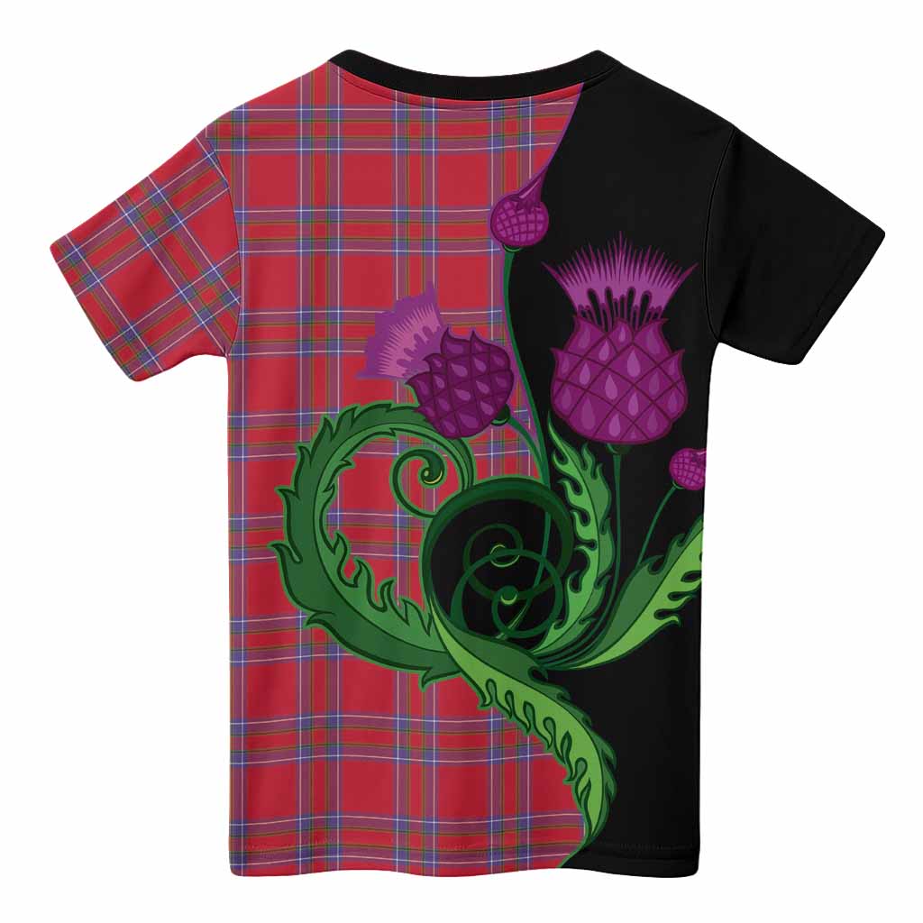 Rait Tartan Kid T-shirt Traditional Scottish Thistle