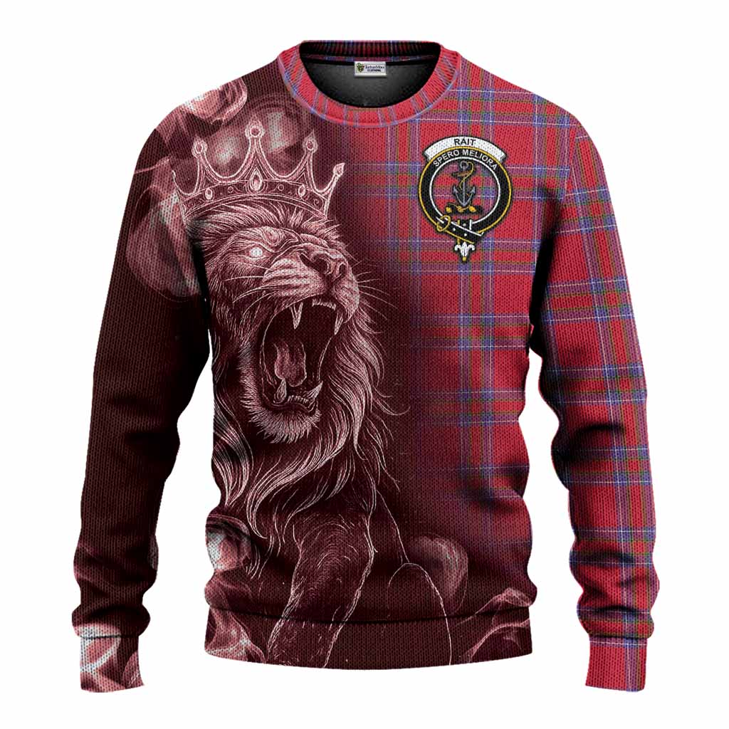 Rait Tartan Knitted Sweater Roaring Lion Heritage