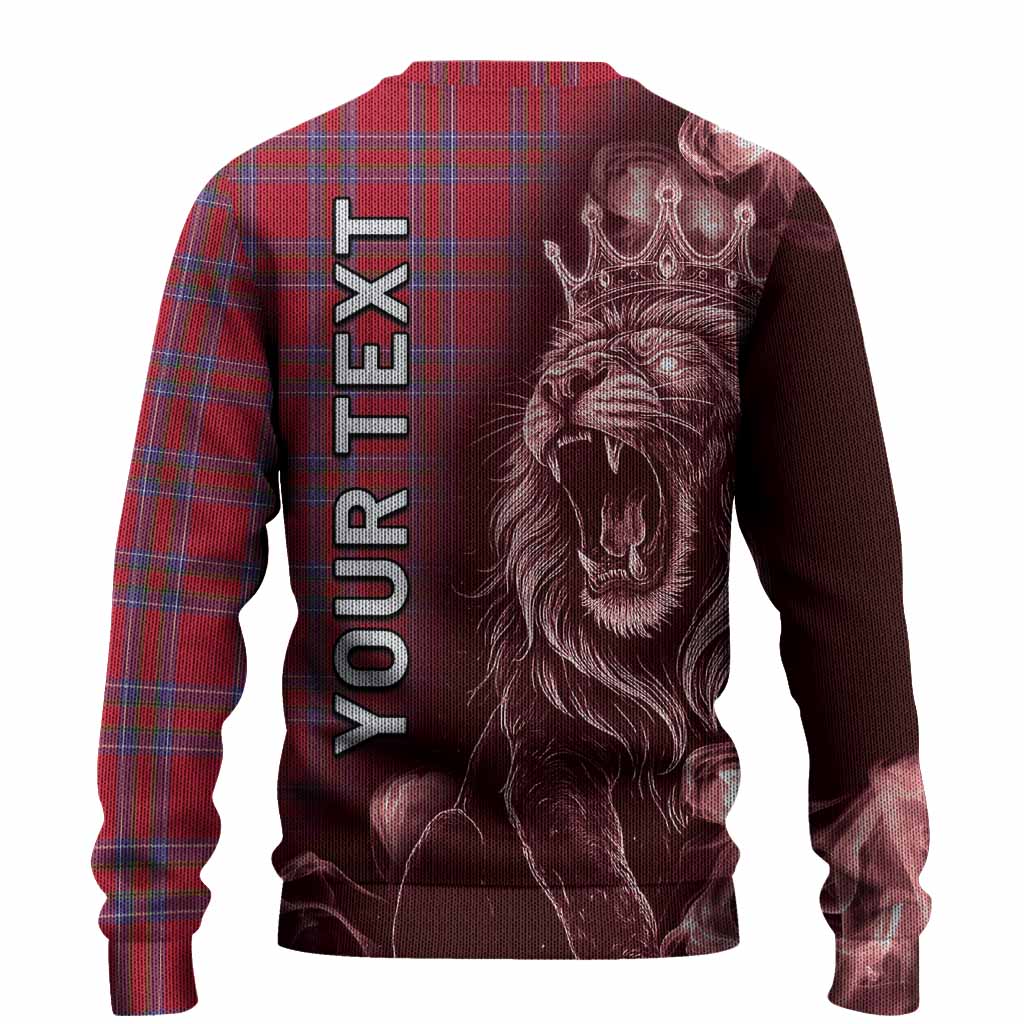 Rait Tartan Knitted Sweater Roaring Lion Heritage