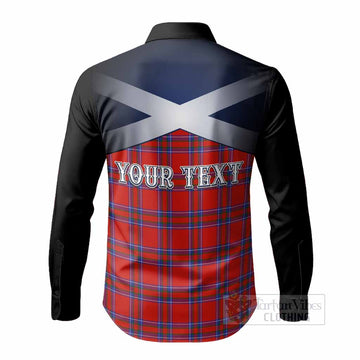 Rait Tartan Long Sleeve Button Shirts Alba Gu Brath Unicorn Crest