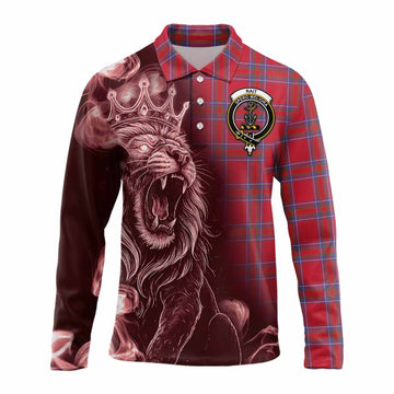 Rait Tartan Long Sleeve Polo Shirt Roaring Lion Heritage