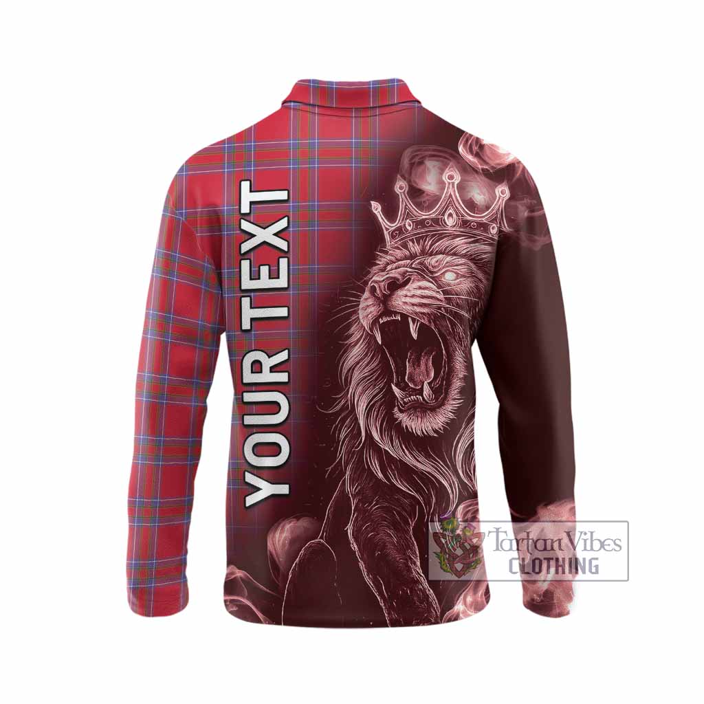 Rait Tartan Long Sleeve Polo Shirt Roaring Lion Heritage