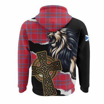 Rait Tartan Scottish Hoodie Lion Celtic Heritage