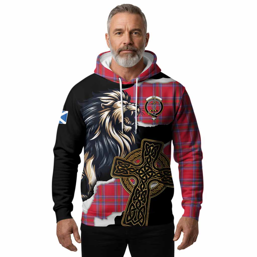 Rait Tartan Scottish Hoodie Lion Celtic Heritage
