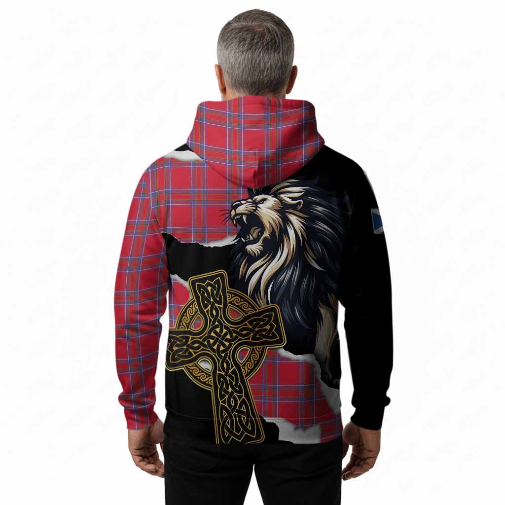 Rait Tartan Scottish Hoodie Lion Celtic Heritage