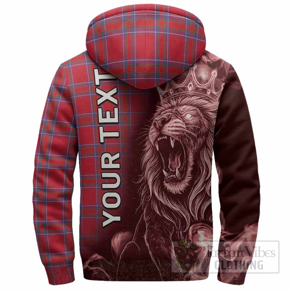 Rait Tartan Sherpa Hoodie Roaring Lion Heritage