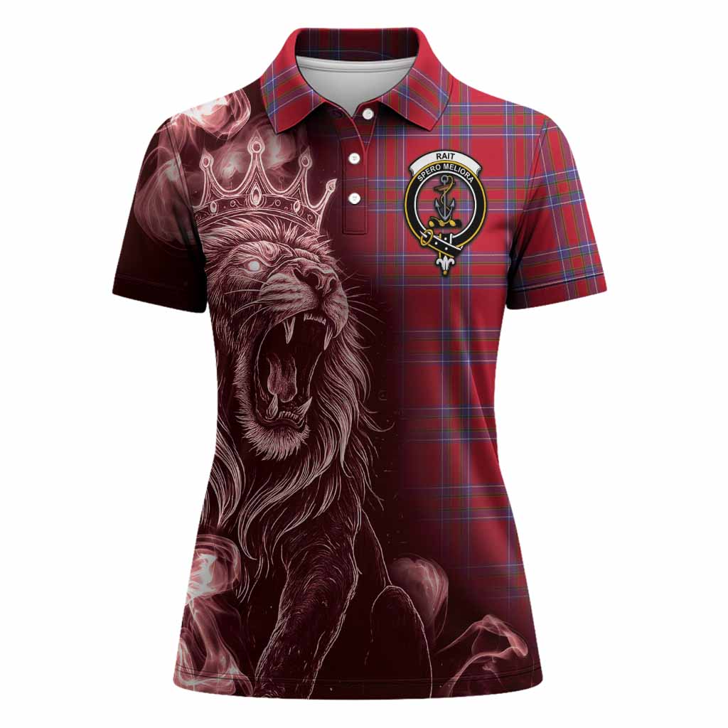 Rait Tartan Women Polo Shirt Roaring Lion Heritage