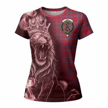 Rait Tartan Women T shirt Roaring Lion Heritage