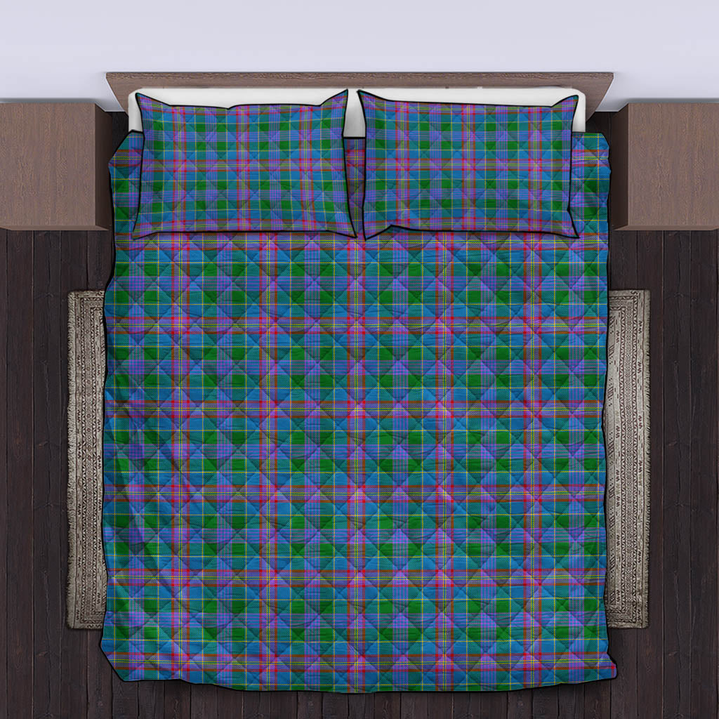 Ralston Tartan Quilt Bed Set King - Tartan Vibes Clothing