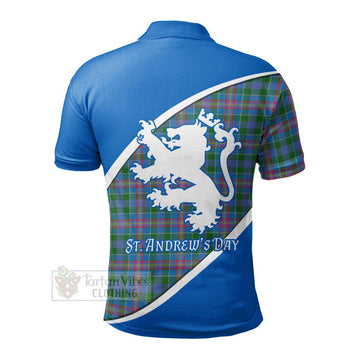 Tartan Vibes Clothing Ralston Family Crest Tartan Polo Shirt Celebrate Saint Andrew's Day in Style