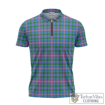 Tartan Vibes Clothing Ralston Tartan Zipper Polo Shirt