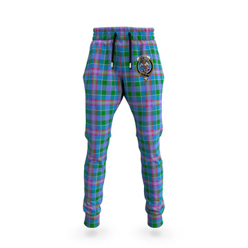 Ralston Tartan Joggers Pants with Family Crest