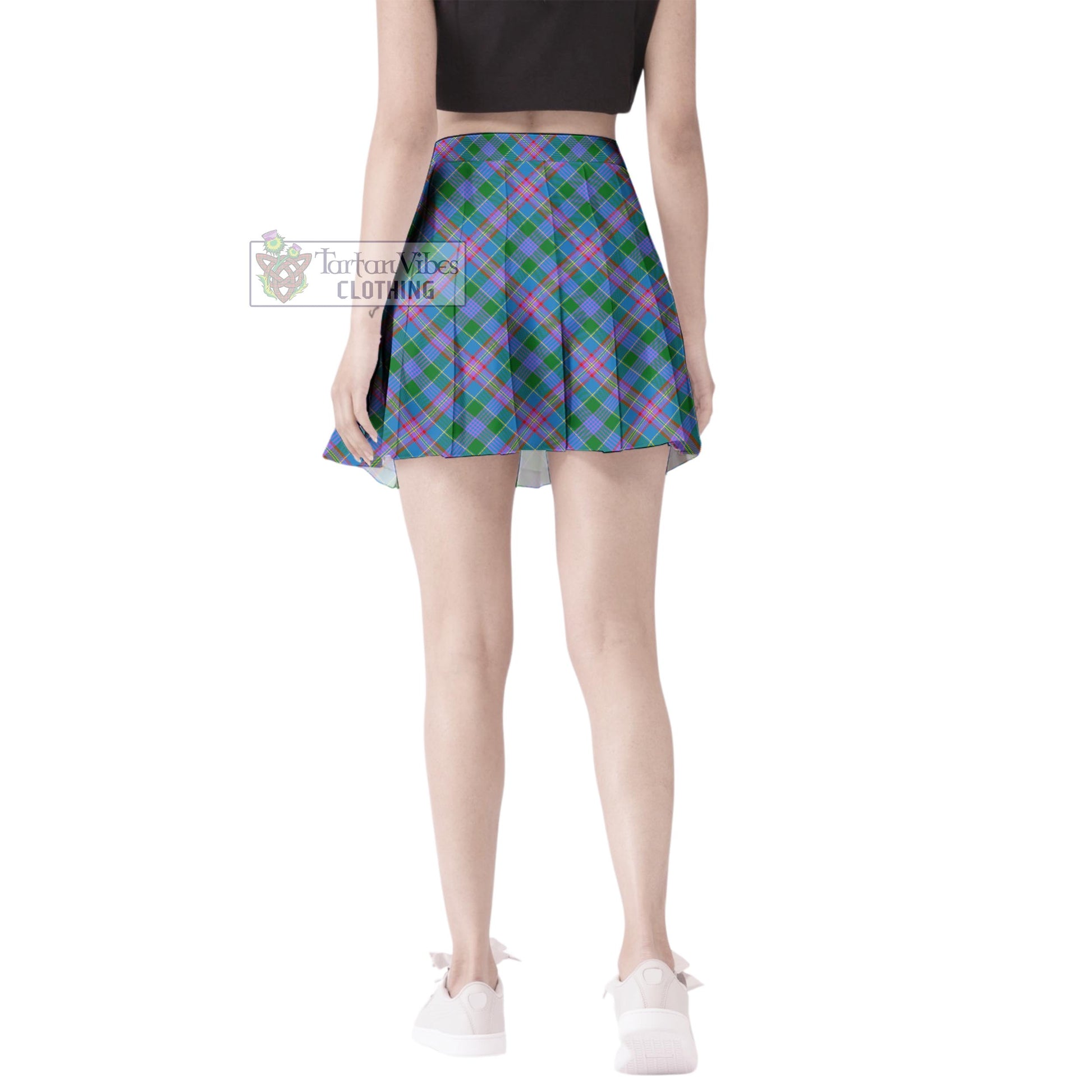 Tartan Vibes Clothing Ralston Tartan Women's Plated Mini Skirt