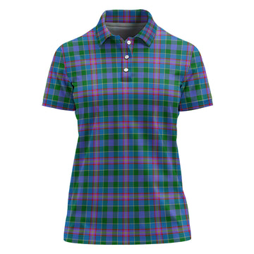 Ralston Tartan Polo Shirt For Women