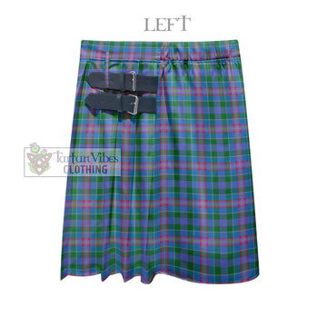 Ralston Tartan Men's Pleated Skirt - Fashion Casual Retro Scottish Kilt Style