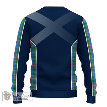 Ralston Tartan Ugly Sweater with Family Crest and Lion Rampant Vibes Sport Style