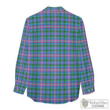 Ralston Tartan Womens Casual Shirt with Family Crest