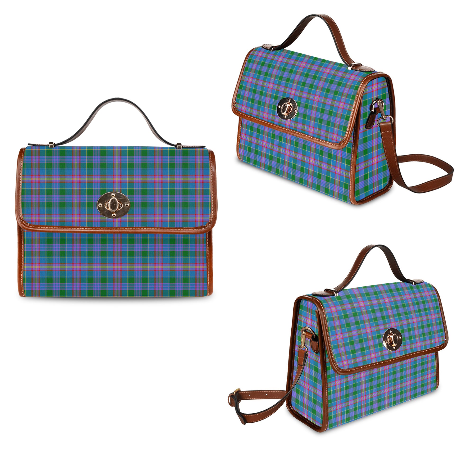 Ralston Tartan Waterproof Canvas Bag - Tartan Vibes Clothing
