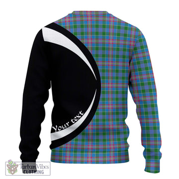 Ralston Tartan Ugly Sweater with Family Crest Circle Style