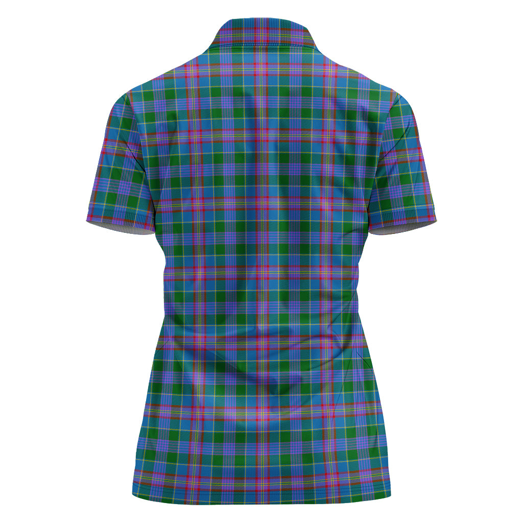 ralston-tartan-polo-shirt-with-family-crest-for-women