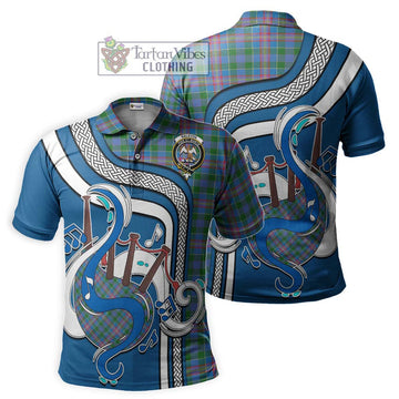 Ralston Tartan Polo Shirt with Epic Bagpipe Style