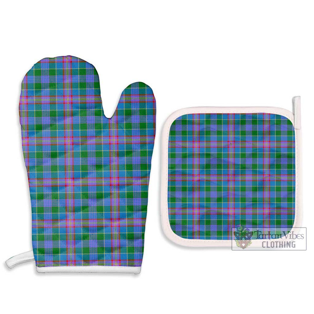 Ralston Tartan Combo Oven Mitt & Pot-Holder Combo 1 Oven Mitt & 2 Pot-Holder White - Tartan Vibes Clothing