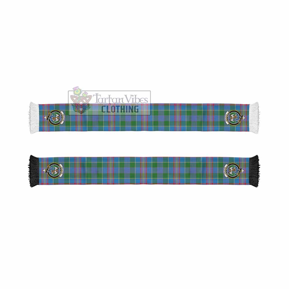 Tartan Vibes Clothing Ralston Tartan Ruffneck Scarf with Family Crest