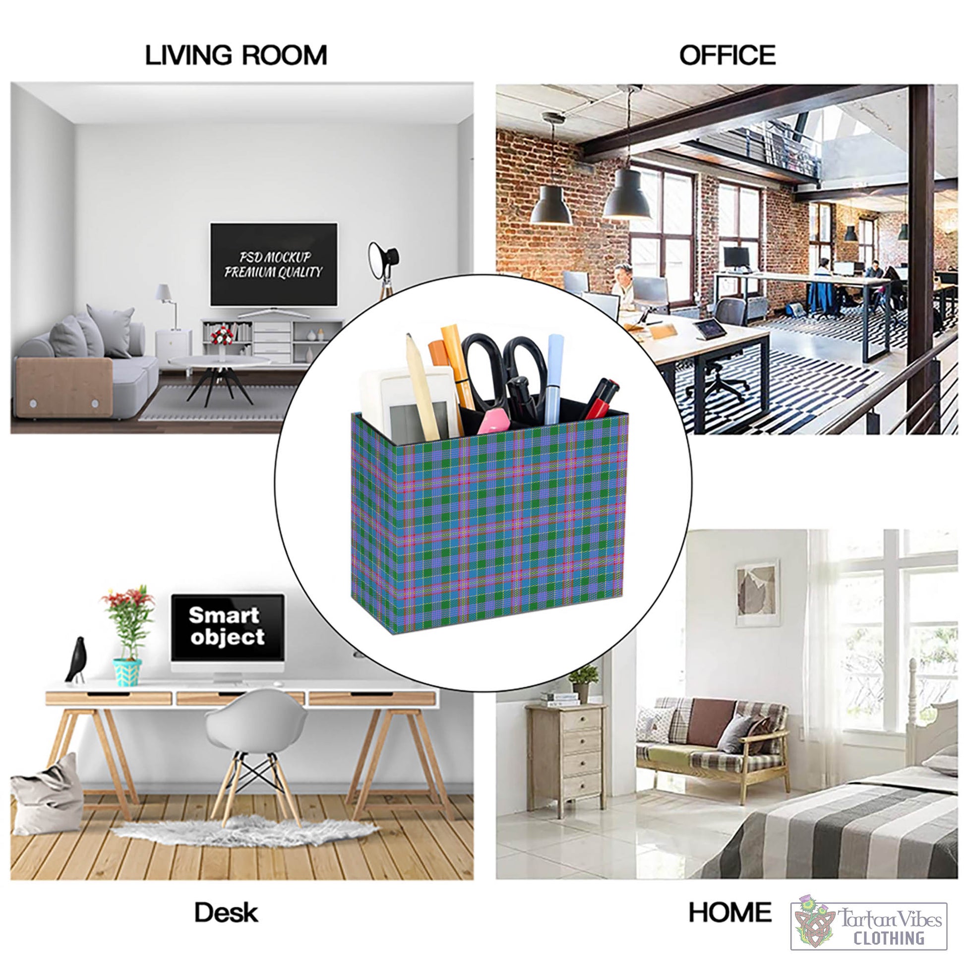 Tartan Vibes Clothing Ralston Tartan Pen Holder