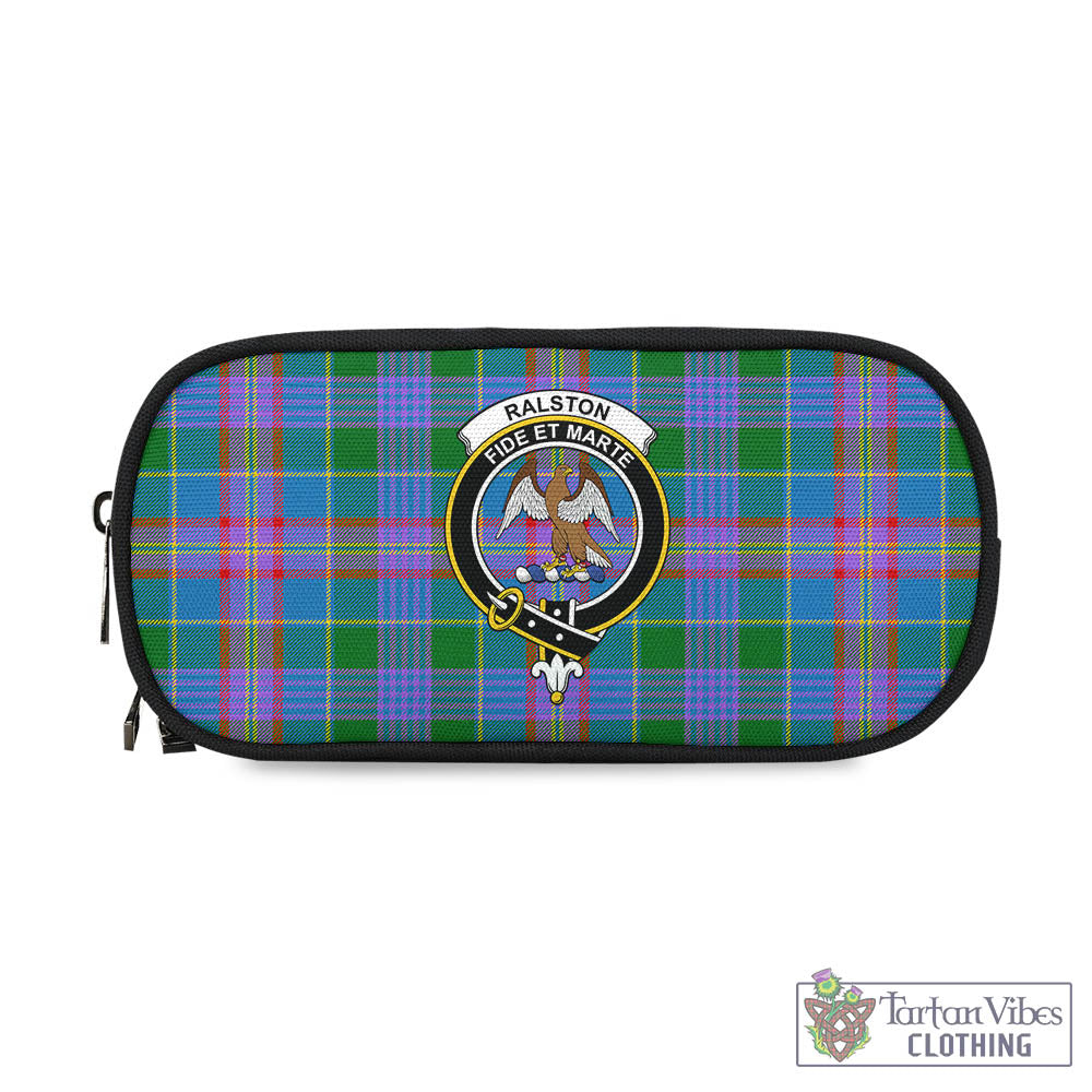 Tartan Vibes Clothing Ralston Tartan Pen and Pencil Case with Family Crest