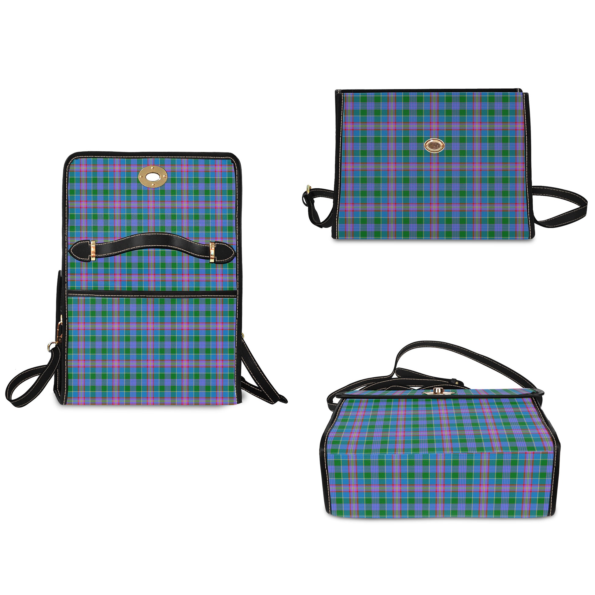 Ralston Tartan Waterproof Canvas Bag - Tartan Vibes Clothing