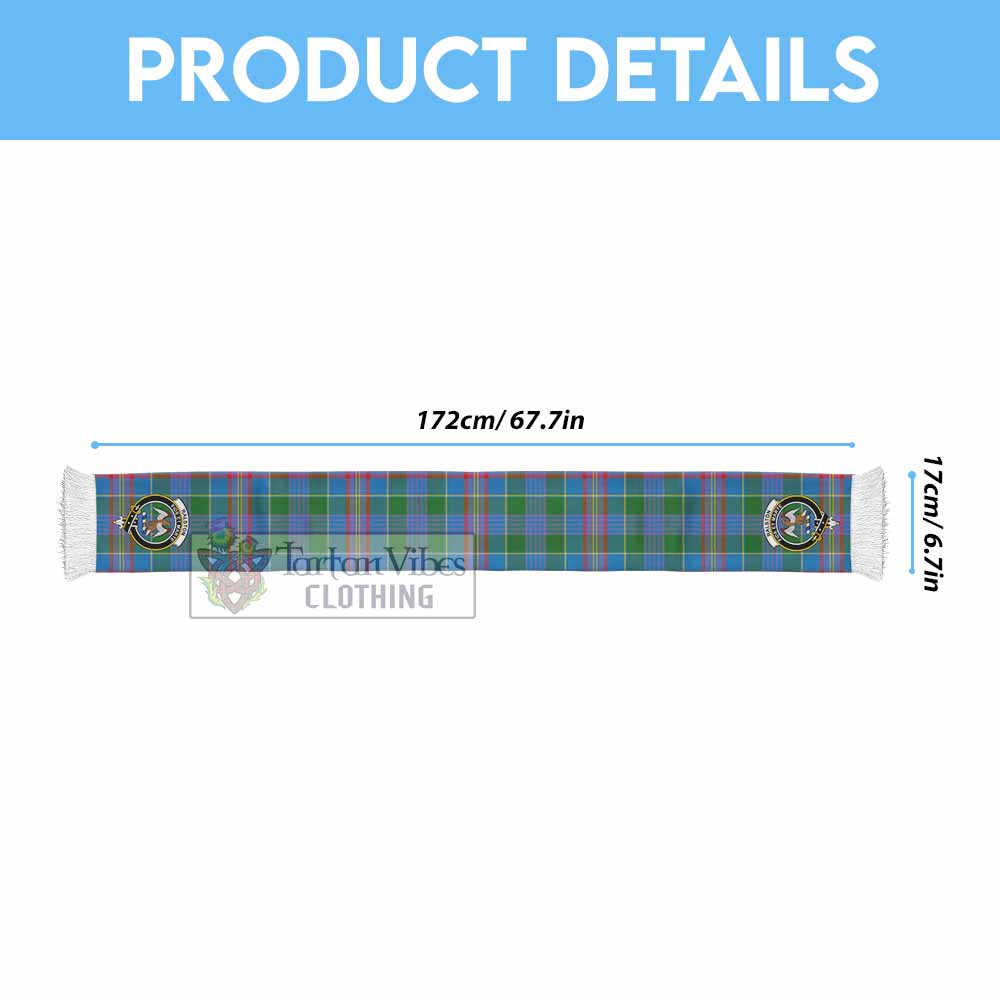 Tartan Vibes Clothing Ralston Tartan Ruffneck Scarf with Family Crest
