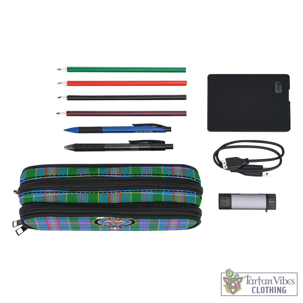 Tartan Vibes Clothing Ralston Tartan Pen and Pencil Case with Family Crest