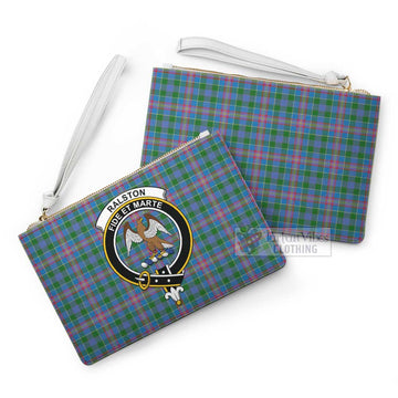 Tartan Vibes Clothing Ralston Family Crest Tartan Clutch Bag
