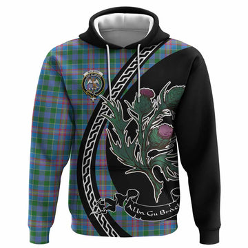 Ralston Family Crest Tartan Hoodie Alba Thistle Inspired - Tartan Vibes Clothing