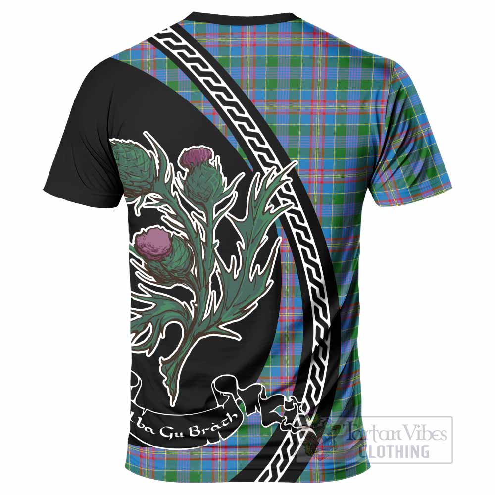 Ralston Family Crest Tartan T-Shirt Alba Thistle Inspired - Tartan Vibes Clothing